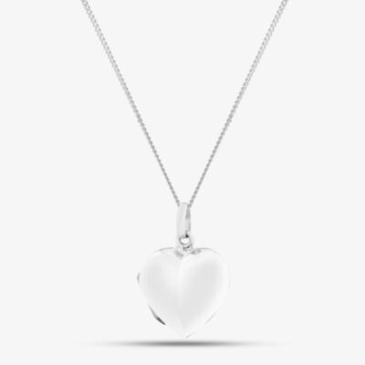 Sterling Silver Heart Locket Pendant 8.65.1443