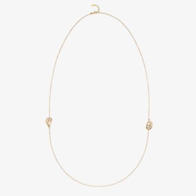 Fei Liu Serenity Opera Gold Plated Long Necklace SER-925G-102-0000