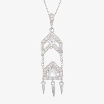 V Jewellery Anita Cubic Zirconia Necklace 3219