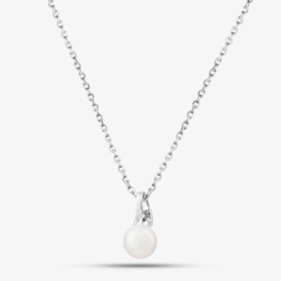 Fashionista Silver Serling Silver Freshwater Pearl Pendant AP18007WFM/R