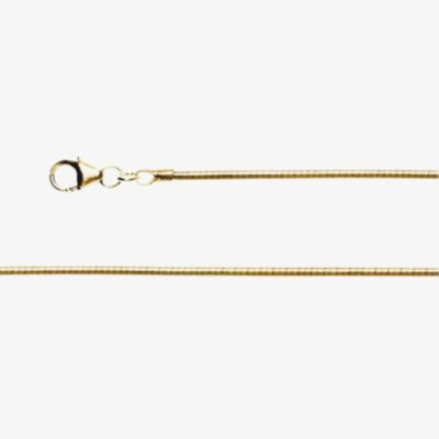 Bastian Gold Plated 18 Inch Omega Chain 9114444550