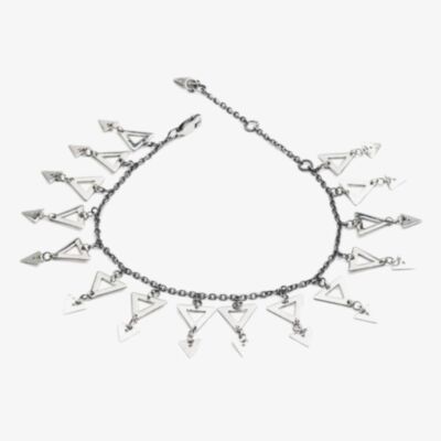 Chavin Silver Triangle Charm Bracelet TR009