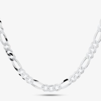 Silver 20 Inch Figaro Chain SFFP-810-AG-20