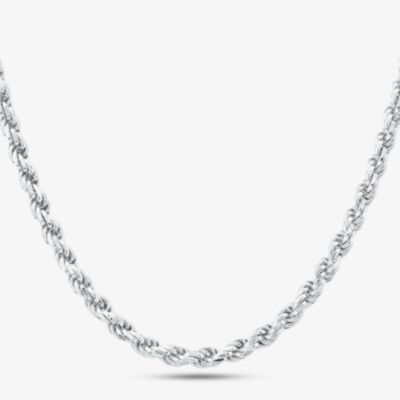 Silver Rope Chain SDCR-430-AG