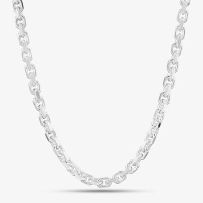 Silver 20 Inch Square 5.5mm Belcher Chain SDMC-550-AG-20