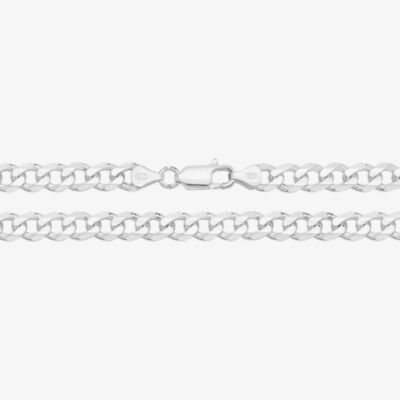 Silver Classic Sterling Silver 7 Inch Curb Chain Bracelet G1003/07