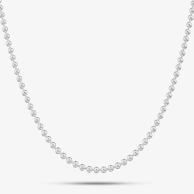Gold Classic Silver 18 Inch Ball Chain HBRB-235-AG-18