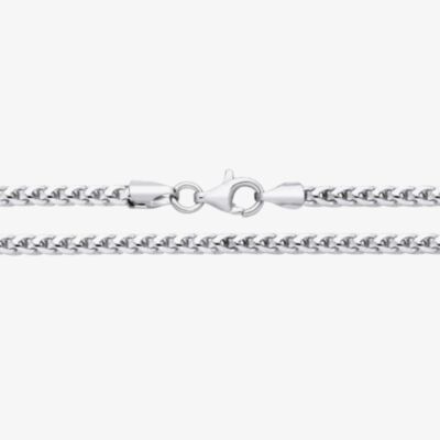 Fashionista Silver Sterling Silver 24 Inch Franco Chain S1036-24