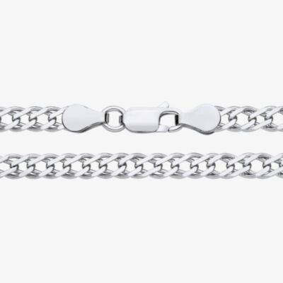 Fashionista Silver Sterling Silver 22 Inch Double Curb Chain S1120-22