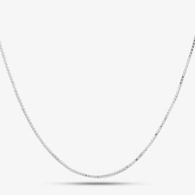 Sterling Silver 18 Inch Box Chain VD4DC080/0.45