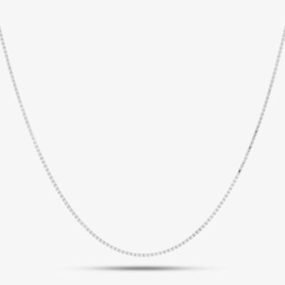 Silver 20 Inch Box Chain 8-16-0035