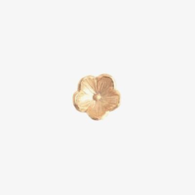 Amulette Gold Plated Medium Forget Me Not Flower Ring Charm CHM/FMN/M/YGP