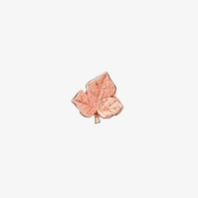 Amulette Rose Gold Plated Small Ivy Leaf Ring Charm CH-138/S/RGP