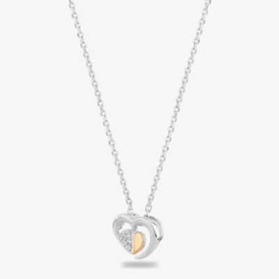 Rosa Lea Floating Heart Pendant BJ-P3247CRG0.5