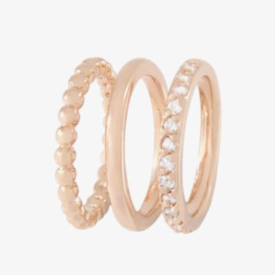 Bronzallure Ladies Purezza Cubic Zirconia Fantasy Ring Set WSBZ00283