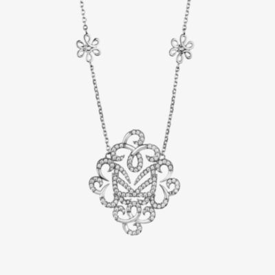 Vamp London Ladies Hidden Mask Necklace HMN039-SI-C