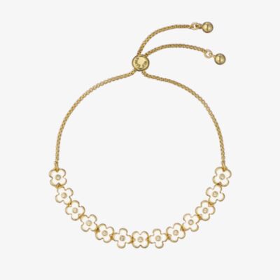 Ted Baker Gala Flower Garland Adjustable Sliding Bracelet TBJ4142-02-08