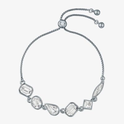 Ted Baker JULIET Silver Tone Plated Multi Cut Crystal Bracelet TBJ4201-01-02