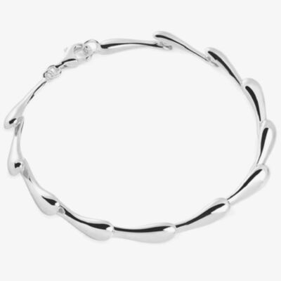 Lucy Quartermaine Silver Eternal Drop Bracelet DB2