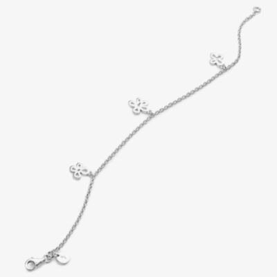 Lucy Quartermaine Silver Open Splash Charm Bracelet SB4