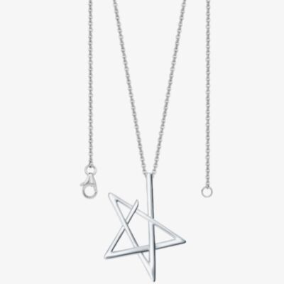 Lucy Quartermaine Silver Sol Star Pendant Necklace LP3