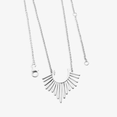 Lucy Quartermaine Silver Egyptian Temple Necklace EP1