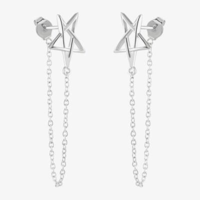 Lucy Quartermaine Sol Star Loop Earrings LER6