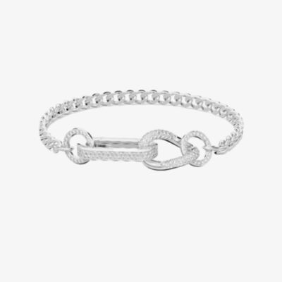 Swarovski Ladies Dextera Pave Link Bracelet 5642598 (M)