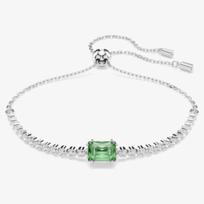Swarovski Matrix Tennis Green Zirconia Crystal Bracelet 5693411