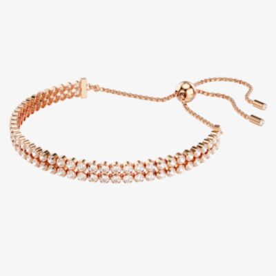 Swarovski Matrix Tennis Rose Gold Bracelet 5677823