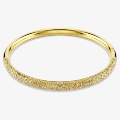 Swarovski Sublima Gold Tone Plated Snow Pave Bangle 5723337