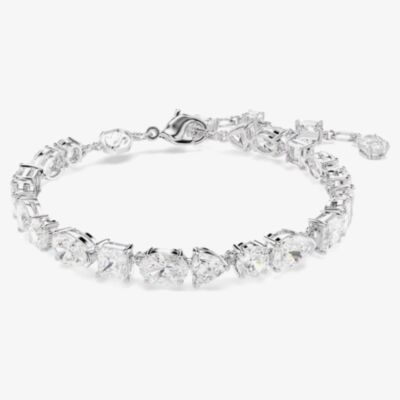 Swarovski Mesmera Rhodium Plated Mixed White Zirconia Bracelet 5731959