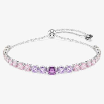 Swarovski Matrix Rhodium Plated Multicolour Crystal Bracelet 5751197