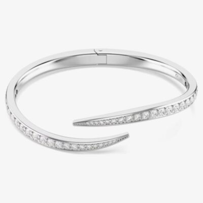 Swarovski Vienna Rhodium Plated Medium Bangle 5749200