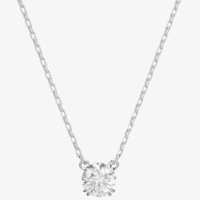 Swarovski Ladies Constella Silver Cubic Zirconia Necklace 5636706