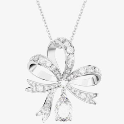 Swarovski Volta Large Bow Pendant Necklace 5647561