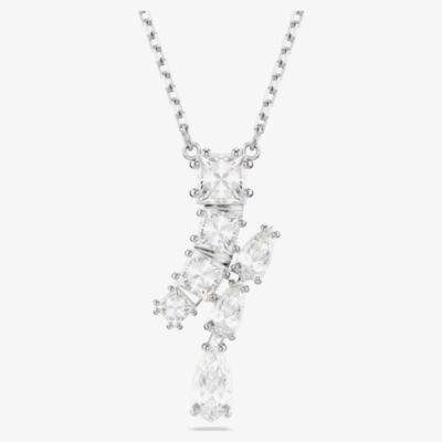 Swarovski Matrix Tennis Mixed Cut Rhodium Plated Necklace 5700420