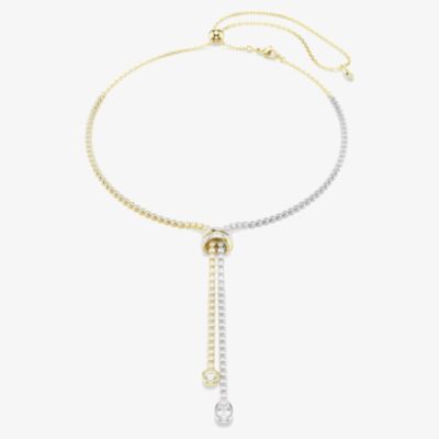 Swarovski Hyperbola Two Tone Y Necklace 5752854
