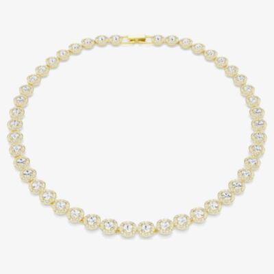 Swarovski Una Angelic Round Cut Multi Halo Necklace 5720505