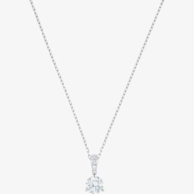 Swarovski Solitaire White Crystal Pendant 5472635