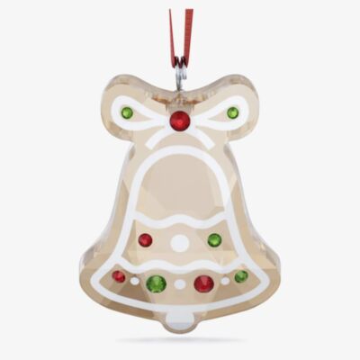 Swarovski Holiday Cheers Gingerbread Bell Ornament 5681580