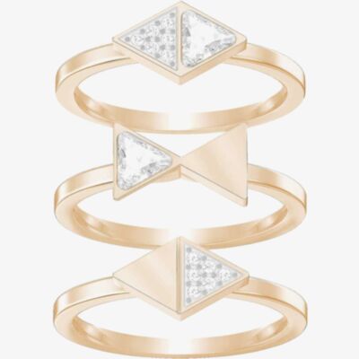 Swarovski Heroism Rose Gold Tone Ring