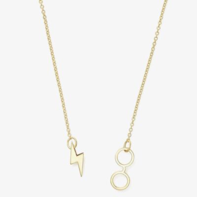 ALEX AND ANI Gold Plated Glasses Lariat Necklace AS18HP36G