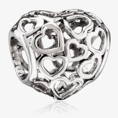 Rosa Lea Openwork Love Heart Charm AM-2THB011504