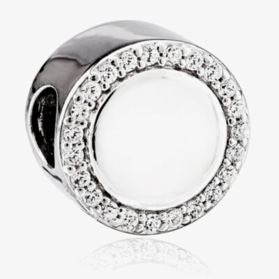 Rosa Lea Round Charm AM-2THB011704