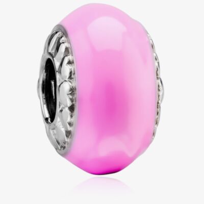 Rosa Lea Pink Enamel Charm AM-2THB003905-Pink