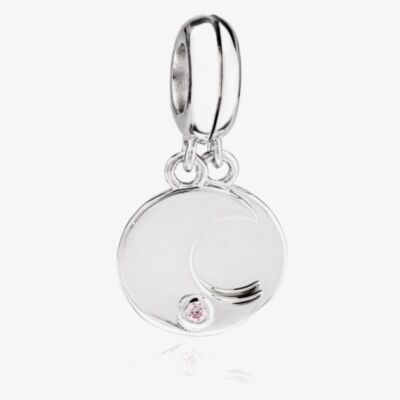 Rosa Lea Double Moon Dangle Charm AM-2THB003104