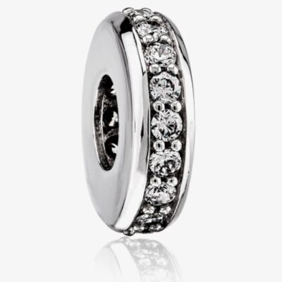 Rosa Lea White Spacer Charm AM-2THB003204-White