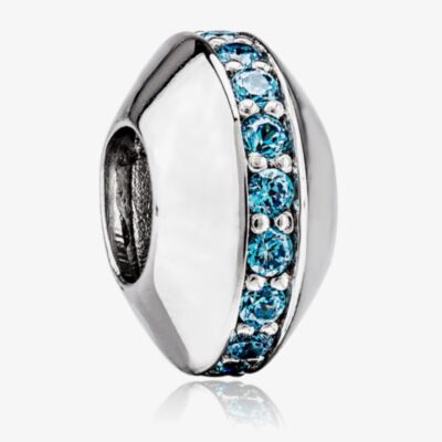 Rosa Lea Blue Thin Line Charm AM-2THB003504-Blue