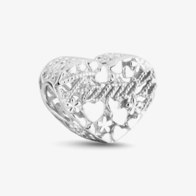 Rosa Lea Family Heart Charm AM-2THB023604